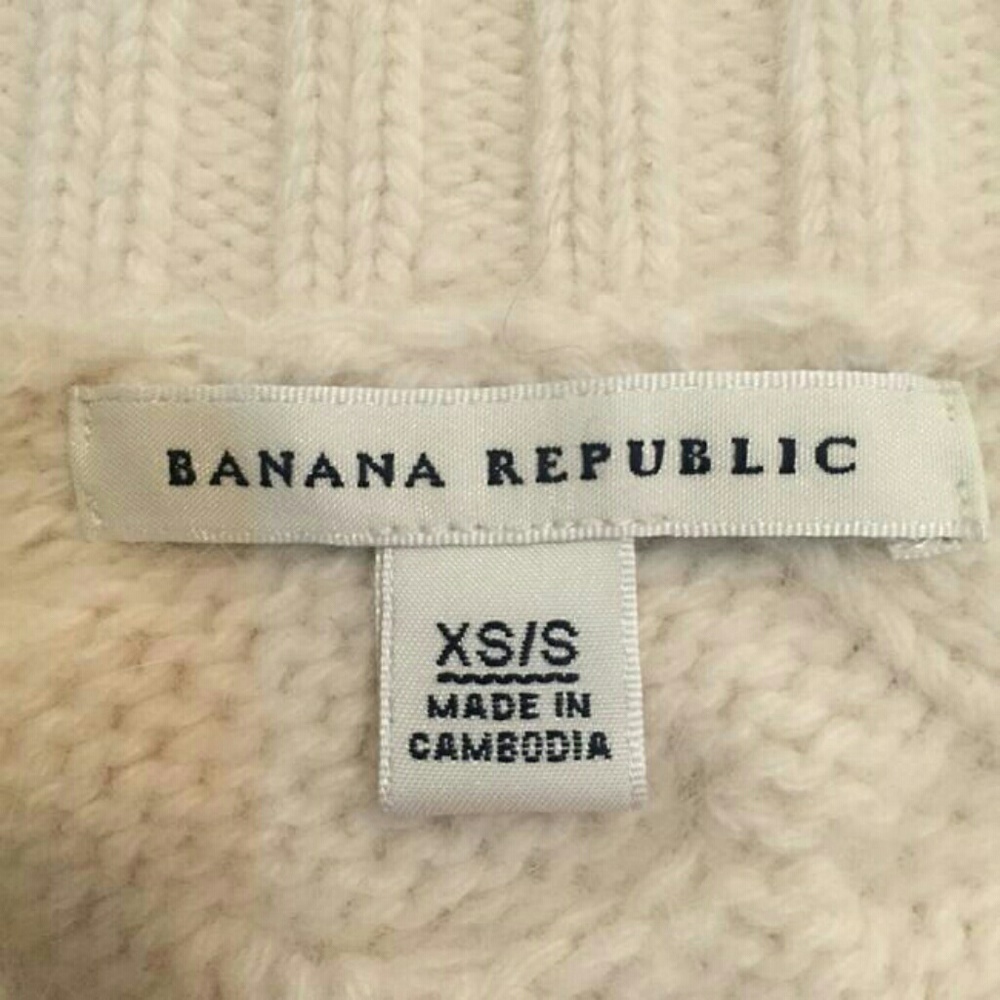 Banana Republic Fringe Poncho - Picture 3 of 5